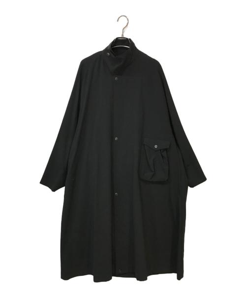 HYKE（ハイク）HYKE (ハイク) STRETCH TROPICAL MILITARY COAT ブラック サイズ:1の古着・服飾アイテム