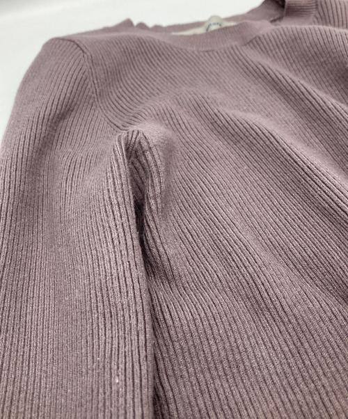 Rirandture（リランドチュール）Rirandture (リランドチュール) レースキャミワンピースニットセット ピンク×ブラウン サイズ:2の古着・服飾アイテム