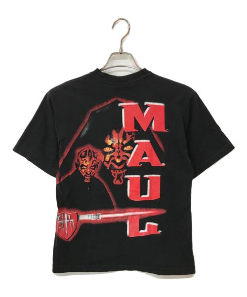 STAR WARS（スターウォーズ）STAR WARS (スターウォーズ) DARTH MAUL Tシャツ ブラック サイズ:L-Gの古着・服飾アイテム