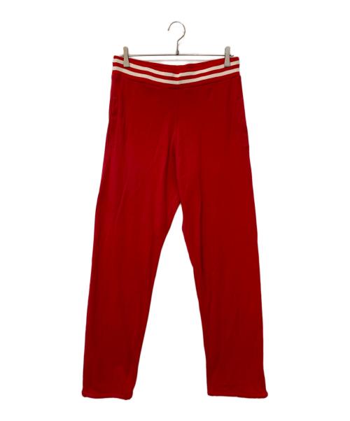 EVISU（エヴィス）EVISU (エヴィス) スウェットパンツ レッド サイズ:40の古着・服飾アイテム