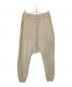 Champion（チャンピオン）の古着「PRISONER DRAWSTRING イージー スウェットパンツ」｜ベージュ
