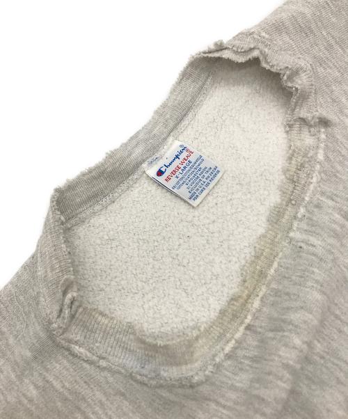 Champion REVERSE WEAVE（チャンピオン リバース ウィーブ）Champion REVERSE WEAVE (チャンピオン リバース ウィーブ) 90s リバースウィーブスウェット グレー サイズ:XLの古着・服飾アイテム