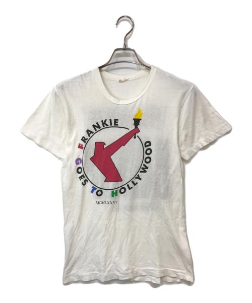 JENTLE（ジェントル）JENTLE (ジェントル) 80s FRANKIE GOES TO HOLLYWOOD Tシャツ ホワイト サイズ:-の古着・服飾アイテム