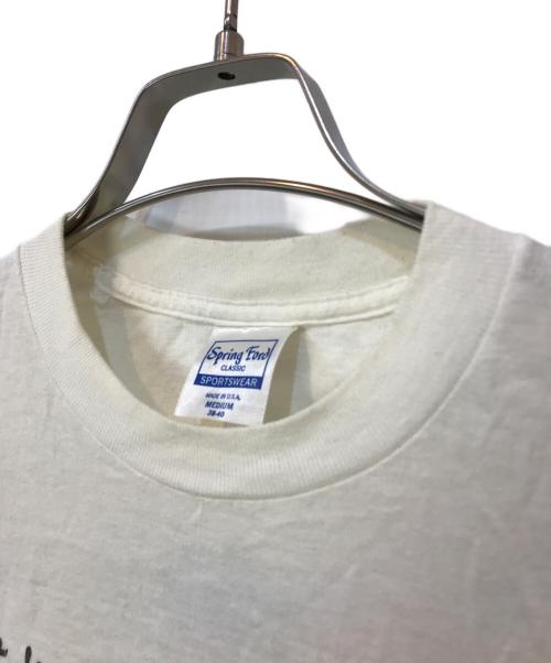 Spring Ford（スプリング フォード）Spring Ford (スプリング フォード) 80s Rolling Stones The North America Tour Tシャツ ホワイト サイズ:Mの古着・服飾アイテム