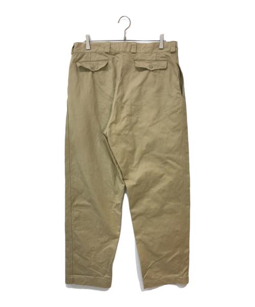 French Army（フランス軍）French Army (フレンチアーミー) M52 チノトラウザーズ ベージュ サイズ:46の古着・服飾アイテム