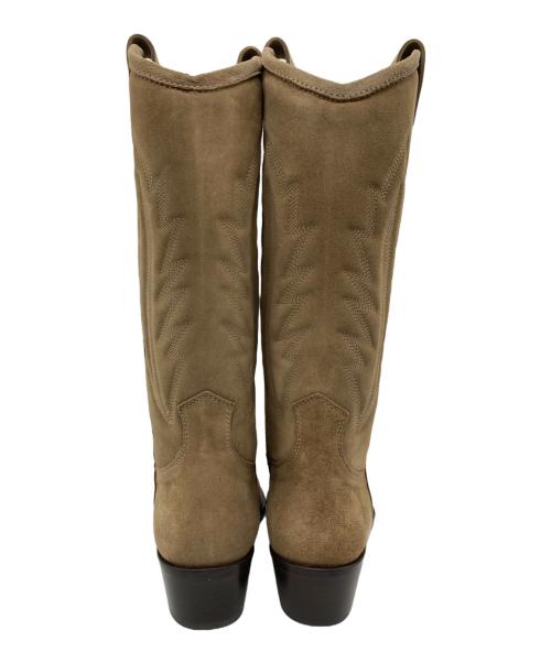 TORAL（トラル）TORAL (トラル) スエードウエスタンブーツ ベージュ サイズ:39の古着・服飾アイテム