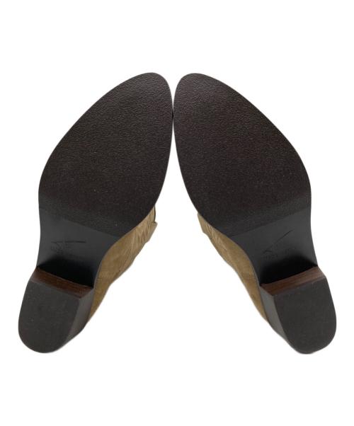 TORAL（トラル）TORAL (トラル) スエードウエスタンブーツ ベージュ サイズ:39の古着・服飾アイテム