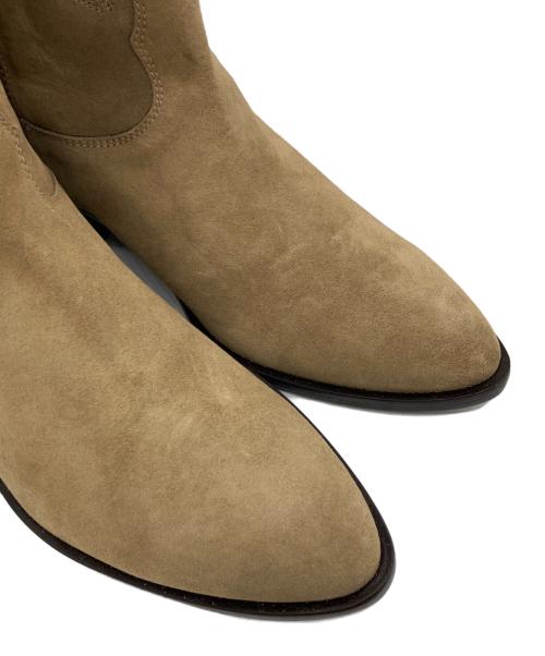 TORAL（トラル）TORAL (トラル) スエードウエスタンブーツ ベージュ サイズ:39の古着・服飾アイテム