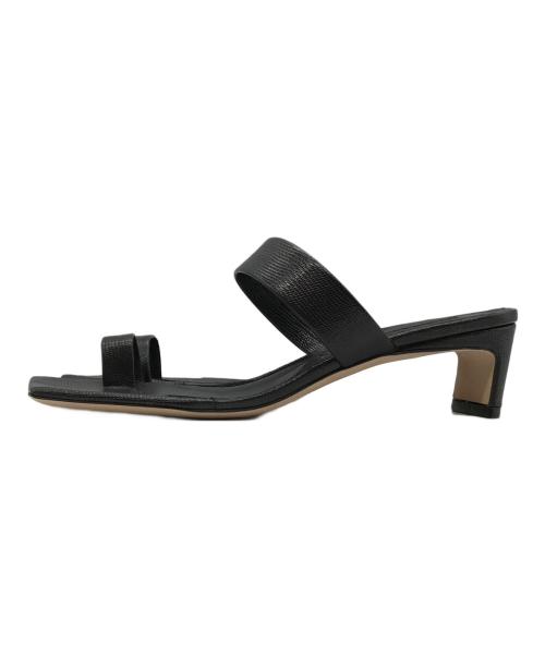 Brenta（ブレンタ）Brenta (ブレンタ) レザーストラップサンダル ブラック サイズ:38の古着・服飾アイテム