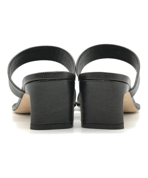 Brenta（ブレンタ）Brenta (ブレンタ) レザーストラップサンダル ブラック サイズ:38の古着・服飾アイテム