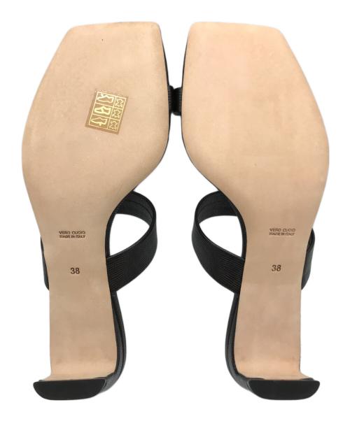 Brenta（ブレンタ）Brenta (ブレンタ) レザーストラップサンダル ブラック サイズ:38の古着・服飾アイテム