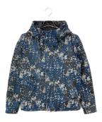 HIGH STREETハイ ストリート）の古着「ジャガードジップアップジャケット」｜ネイビー