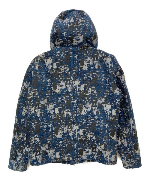 HIGH STREET（ハイ ストリート）HIGH STREET (ハイ ストリート) ジャガードジップアップジャケット ネイビー サイズ:Mの古着・服飾アイテム