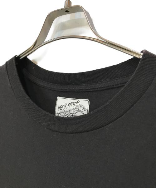 WACKO MARIA（ワコマリア）WACKO MARIA (ワコマリア) NECK FACE / CREW NECK LONG SLEEVE T-SHIRT ( TYPE-4 ) ブラック サイズ:Lの古着・服飾アイテム