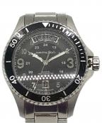 HAMILTONハミルトン）の古着「カーキ スクーバ デイデイト リストウォッチ」｜ブラック