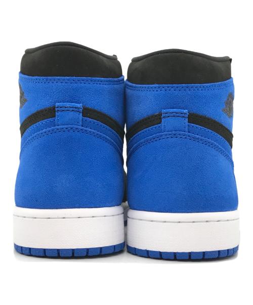 NIKE（ナイキ）NIKE (ナイキ) AIR JORDAN 1 RETRO HIGH OG(エア ジョーダン 1 レトロ ハイ オリジナル)/スニーカー BLACK/ROYAL BLUE-WHI サイズ:US8.5の古着・服飾アイテム