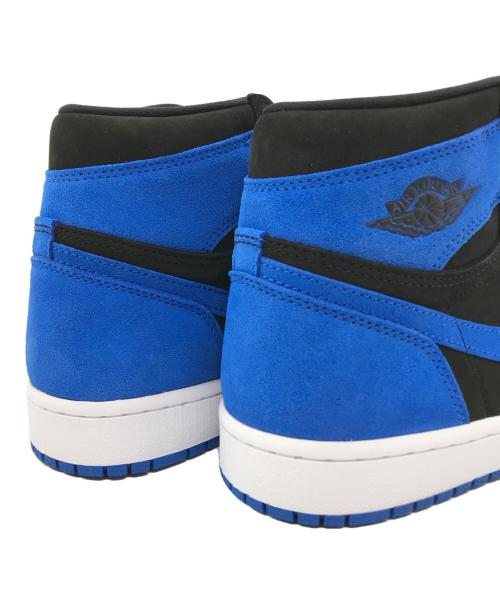 NIKE（ナイキ）NIKE (ナイキ) AIR JORDAN 1 RETRO HIGH OG(エア ジョーダン 1 レトロ ハイ オリジナル)/スニーカー BLACK/ROYAL BLUE-WHI サイズ:US8.5の古着・服飾アイテム
