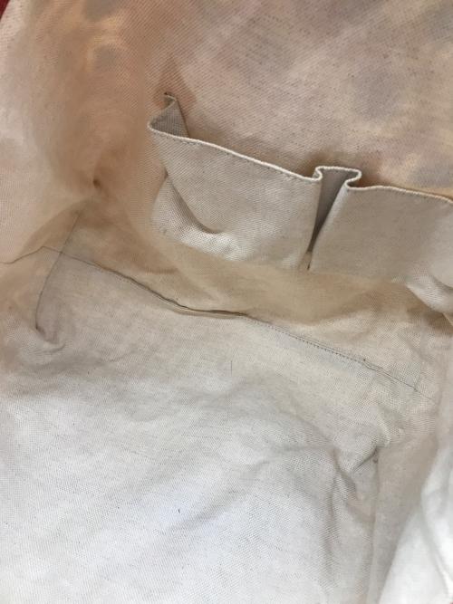 GUCCI（グッチ）GUCCI (グッチ) レオパード柄 キャンバス レザー トートバッグ レッド サイズ:-の古着・服飾アイテム