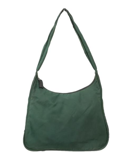 PRADA（プラダ）PRADA (プラダ) ナイロンワンショルダーバッグ グリーン サイズ:-の古着・服飾アイテム