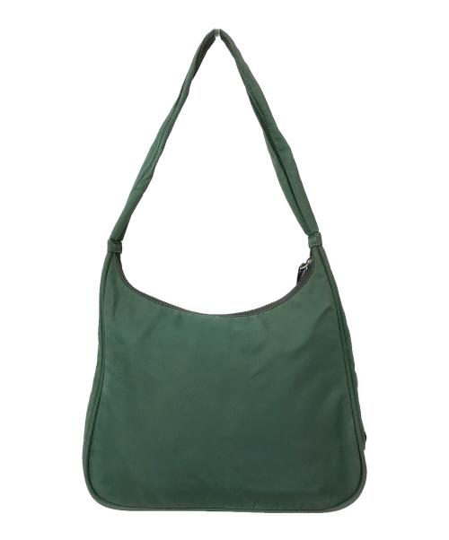 PRADA（プラダ）PRADA (プラダ) ナイロンワンショルダーバッグ グリーン サイズ:-の古着・服飾アイテム