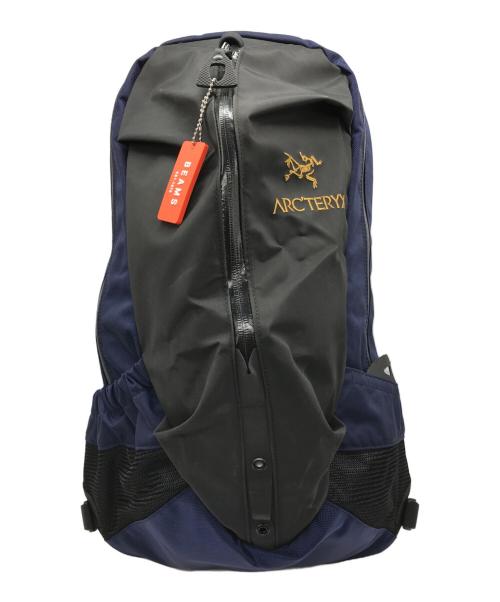 ARC'TERYX（アークテリクス）ARC'TERYX (アークテリクス) BEAMS (ビームス) 40TH 別注 Arro22 SP バックパック ブラック×ネイビーの古着・服飾アイテム