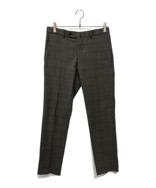 UNIVERSAL LANGUAGE（ユニバーサルランゲージ）UNIVERSAL LANGUAGE (ユニバーサルランゲージ) 3Pセットアップスーツ ブラウン サイズ:175cm-8Drop(chest92cm waist78cm)の古着・服飾アイテム