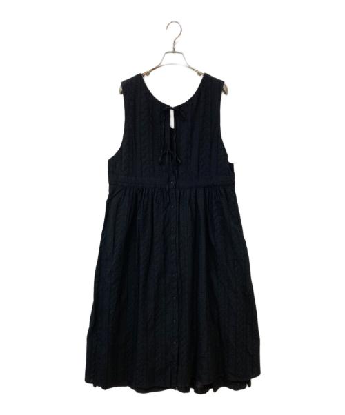 Samansa Mos2（サマンサモスモス）Samansa Mos2 (サマンサモスモス) kazumi (カズミ) マルチリネンジャンスカ ブラック サイズ:Fの古着・服飾アイテム