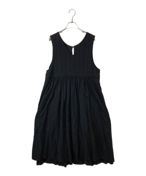 Samansa Mos2（サマンサモスモス）Samansa Mos2 (サマンサモスモス) kazumi (カズミ) マルチリネンジャンスカ ブラック サイズ:Fの古着・服飾アイテム