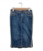 DOLCE & GABBANAドルチェ＆ガッバーナ）の古着「デニムタイトスカート」｜インディゴ
