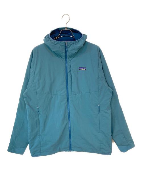 Patagonia（パタゴニア）Patagonia (パタゴニア) NANO-AIR HOODY 中綿ジャケット ブルー サイズ:XLの古着・服飾アイテム