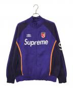 SUPREME×UMBROシュプリーム×アンブロ）の古着「25SS Umbro Zip Up Sweater」｜パープル