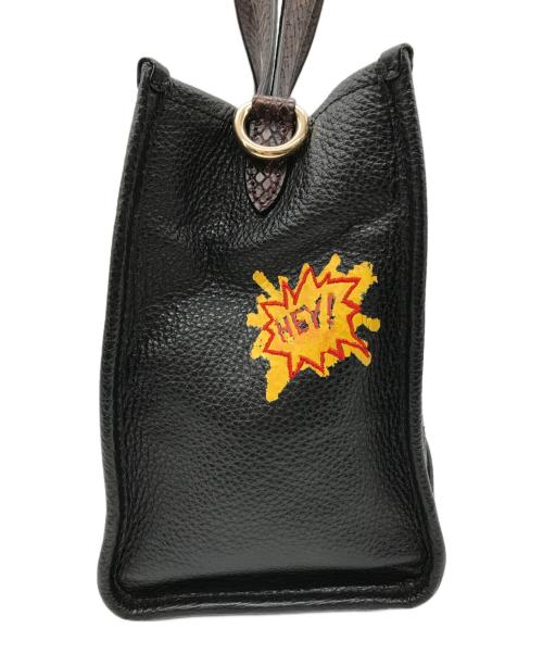 COACH（コーチ）COACH (コーチ) Jean-Michel Basquiat (ジャン ミシェル バスキア) デンプシー キャリーオール バスキア コラボ トートバッグ ブラック サイズ:-の古着・服飾アイテム