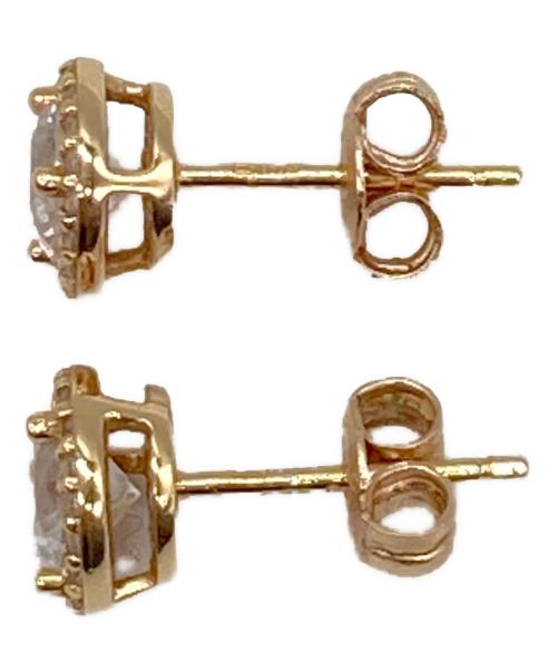 MICHAEL KORS（マイケル・コース）MICHAEL KORS (マイケルコース) STUD EARRINGS PIERCE ローズゴールド サイズ:-の古着・服飾アイテム