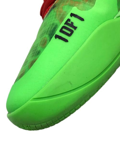 PUMA（プーマ）PUMA (プーマ) MB.01 THERMAL(MB.01 サーマル)/スニーカー FLURO GREEN PES-PUMA RED サイズ:US10の古着・服飾アイテム