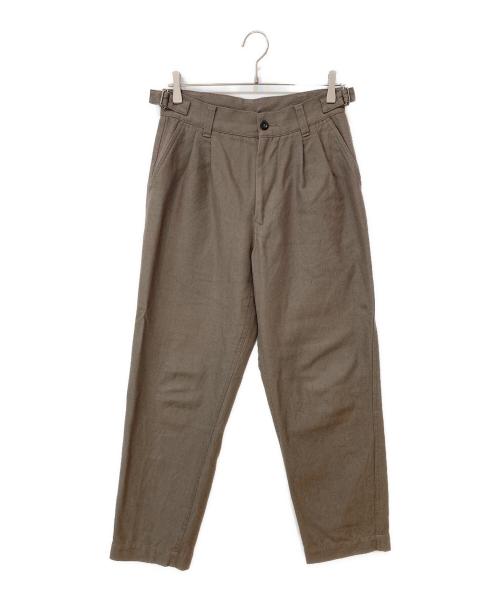 MHL（エムエイチエル）MHL (エムエイチエル) WOOL COTTON DRILL パンツ ブラウン サイズ:2の古着・服飾アイテム