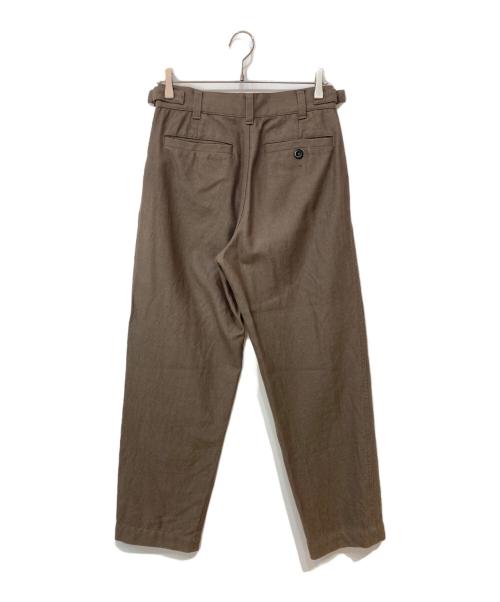 MHL（エムエイチエル）MHL (エムエイチエル) WOOL COTTON DRILL パンツ ブラウン サイズ:2の古着・服飾アイテム