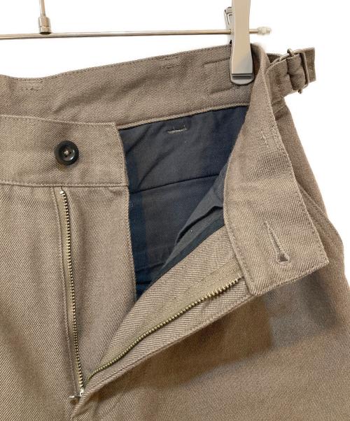 MHL（エムエイチエル）MHL (エムエイチエル) WOOL COTTON DRILL パンツ ブラウン サイズ:2の古着・服飾アイテム