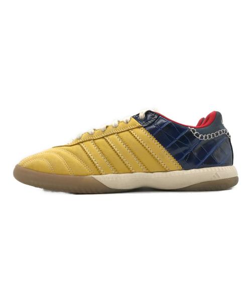 adidas（アディダス）adidas (アディダス) WALES BONNER (ウェールズボナー) MN SAMBA SUEDE(MN サンバ スエード)/ローカットスニーカー Fade Gold/Collegiate サイズ:US8の古着・服飾アイテム