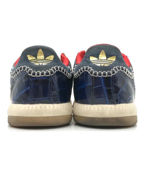 adidas（アディダス）adidas (アディダス) WALES BONNER (ウェールズボナー) MN SAMBA SUEDE(MN サンバ スエード)/ローカットスニーカー Fade Gold/Collegiate サイズ:US8の古着・服飾アイテム