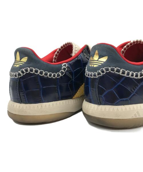 adidas（アディダス）adidas (アディダス) WALES BONNER (ウェールズボナー) MN SAMBA SUEDE(MN サンバ スエード)/ローカットスニーカー Fade Gold/Collegiate サイズ:US8の古着・服飾アイテム