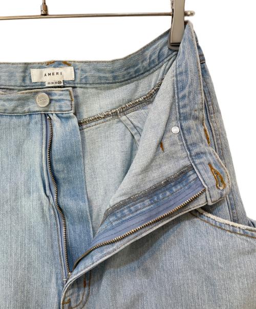 Ameri（アメリ）Ameri (アメリ) HIGH WAIST WIDE SUSPENDERS PANTS インディゴ サイズ:26の古着・服飾アイテム