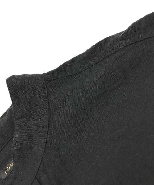 COMOLI（コモリ）COMOLI (コモリ) ベタシャン プルオーバーシャツ ブラック サイズ:3の古着・服飾アイテム