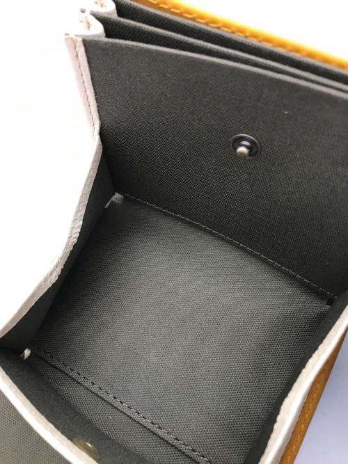 M+（エムピウ）M+ (エムピウ) millefoglie II P30 ミニ財布L napoli×beige サイズ:-の古着・服飾アイテム