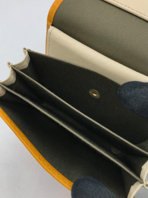 M+（エムピウ）M+ (エムピウ) millefoglie II P30 ミニ財布L napoli×beige サイズ:-の古着・服飾アイテム