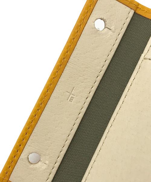 M+（エムピウ）M+ (エムピウ) millefoglie II P30 ミニ財布L napoli×beige サイズ:-の古着・服飾アイテム