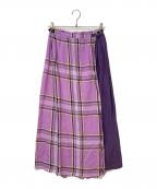 O'NEIL OF DUBLIN×NOLLEY'Sオニールオブダブリン×ノーリーズ）の古着「別注ロングスカート」｜ピンク