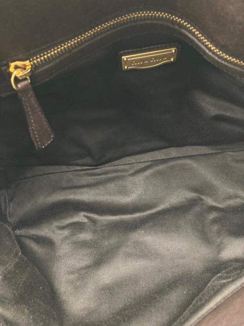 MIU MIU（ミュウミュウ）MIU MIU (ミュウミュウ) ハンドバッグ ブラウン サイズ:-の古着・服飾アイテム