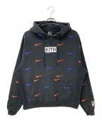 NIKE×KITH×NBAナイキ×キス×エヌビーエー）の古着「Knicks Swoosh Hoodie」｜ブラック
