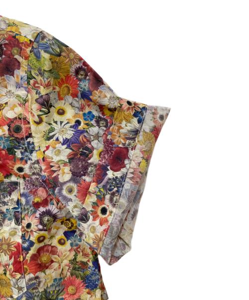 Paul Smith COLLECTION（ポールスミス コレクション）Paul Smith COLLECTION (ポールスミス コレクション) イングリッシュガーデンフローラルプリントシャツ レッド サイズ:Mの古着・服飾アイテム