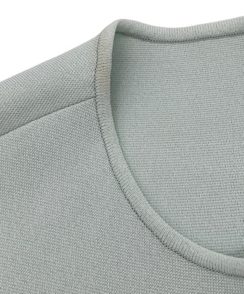 Mame Kurogouchi（マメクロゴウチ）Mame Kurogouchi (マメクロゴウチ) Hole Knitted Dress グリーン サイズ:2の古着・服飾アイテム